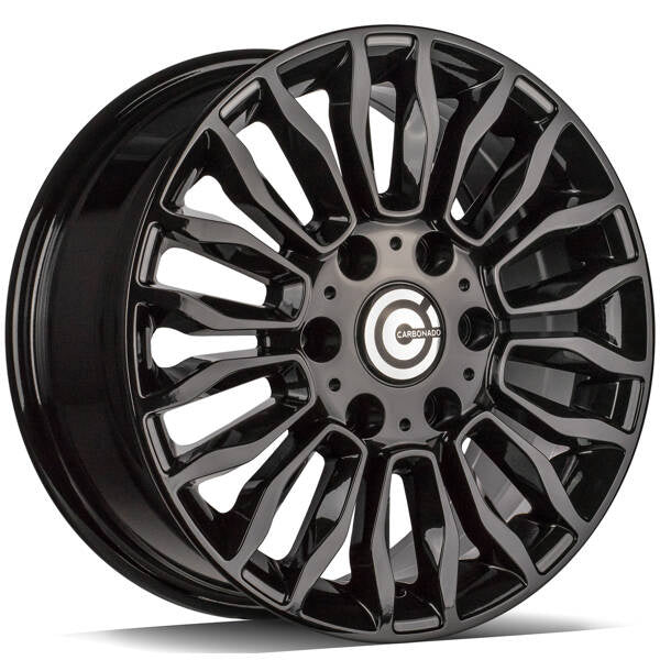Alu kola Carbonado Might 7x16 6x130 ET50 84.1 Black Glossy | Wheelsup.cz