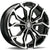 Alu kola Carbonado Explode 7x17 4x100 ET37 67.1 Black Front Polished