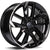 Alu kola Carbonado Rennes 7.5x17 5x108 ET45 65.1 Black Front Polished