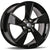 Alu kola Carbonado UNIVERSE 7x17 5x112 ET40 57.1 Black Glossy