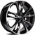 Alu kola Carbonado Osaka 7x17 5x114.3 ET45 73.1 Black Front Polished