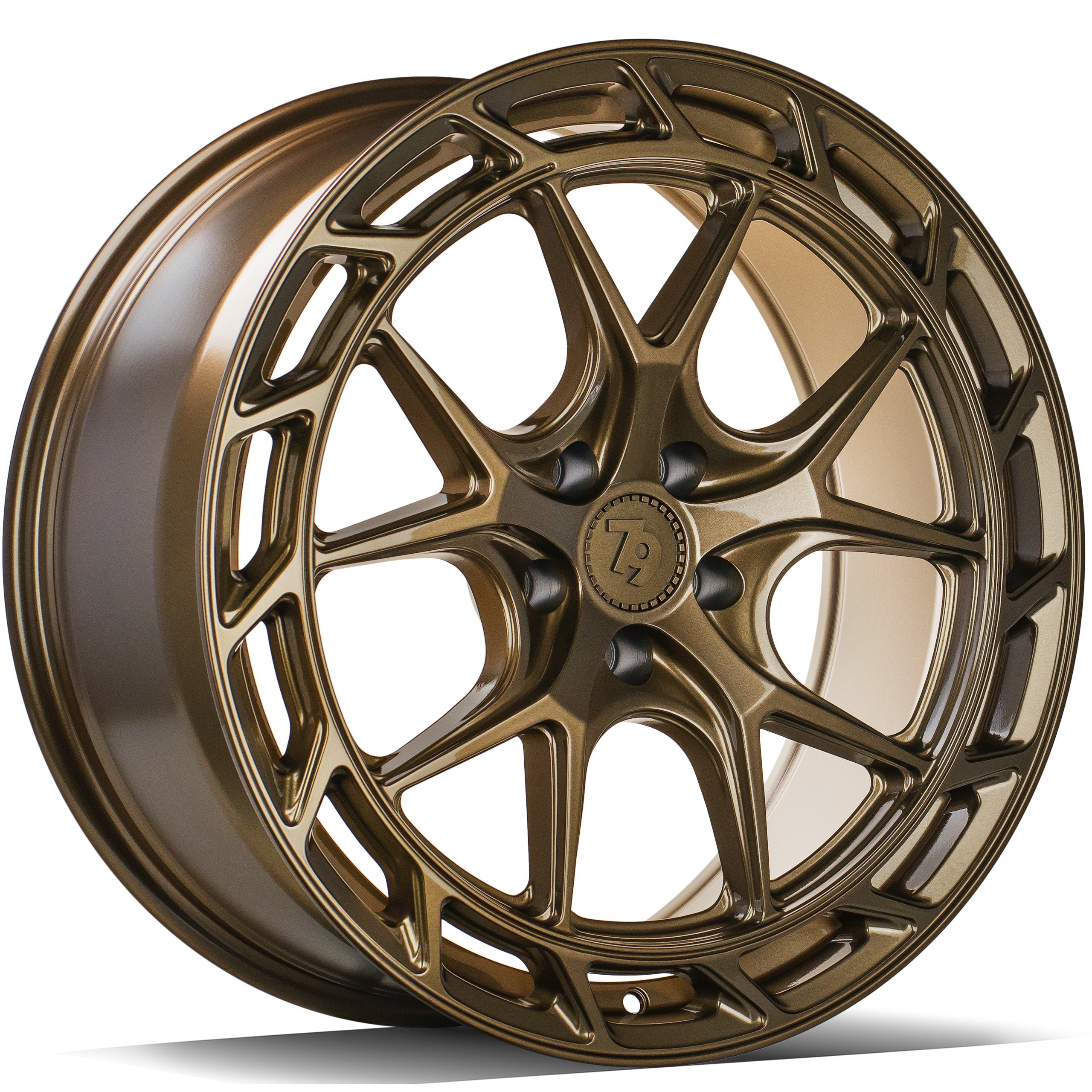 Alu kola seventy9 SCF-W 8x18 5x108 ET45 67.1 Satin Bronze | Wheelsup.cz