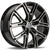 Alu kola Carbonado Hit 8x18 5x108 ET45 67.1 Black Front Polished