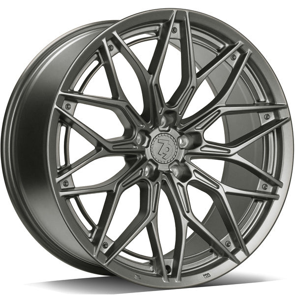 Alu kola seventy9 SCF-R 8x18 5x112 ET30 66.6 Half Grey Matt | Wheelsup.cz