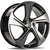 Alu kola Carbonado Aqua 8x18 5x112 ET45 57.1 Black Front Polished