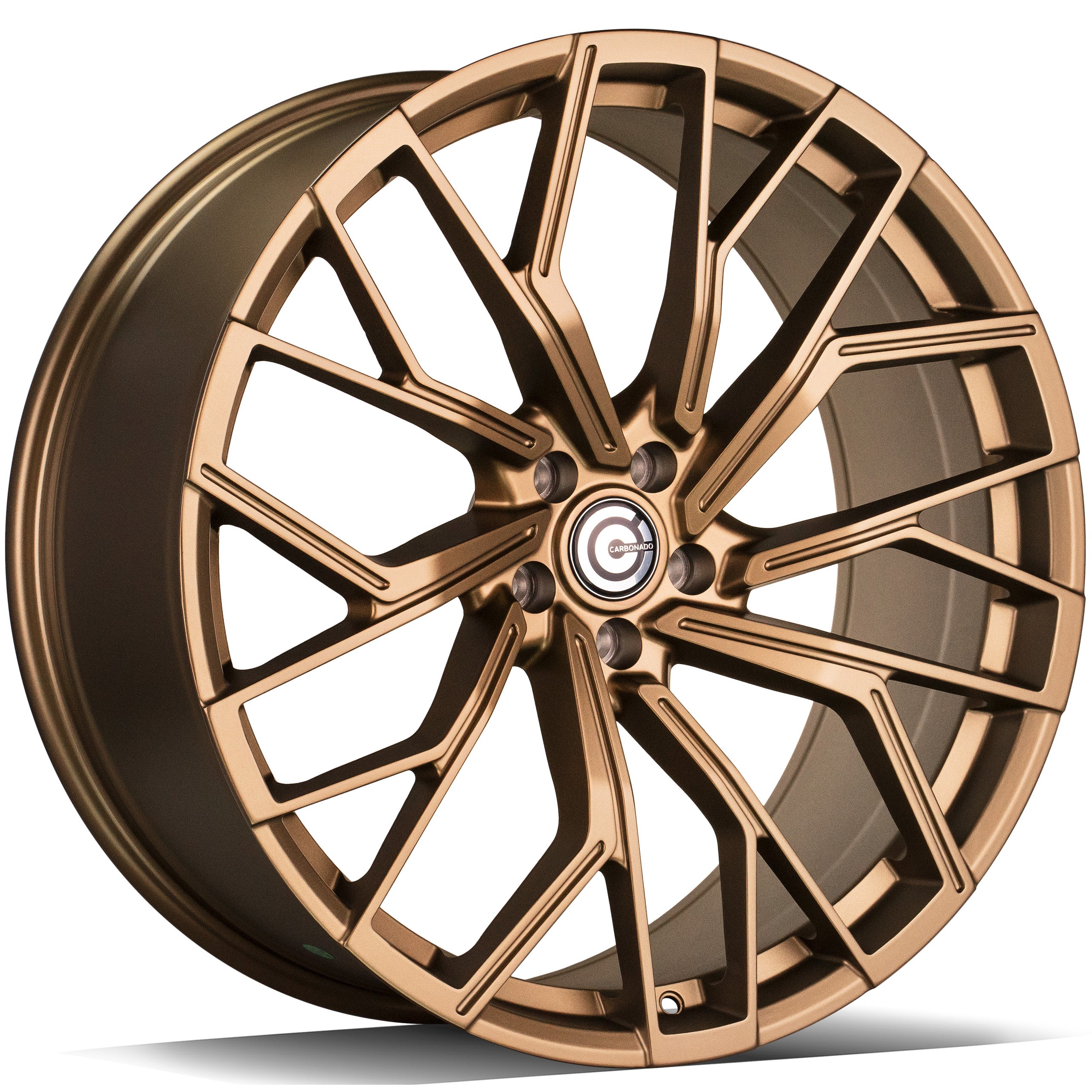 Alu kola Carbonado Helix 8x18 5x112 ET35 66.45 Sand Bronze | Wheelsup.cz