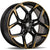 Alu kola Carbonado Monster 8x18 5x112 ET40 57.1 Black Half Matt with Cooper Front
