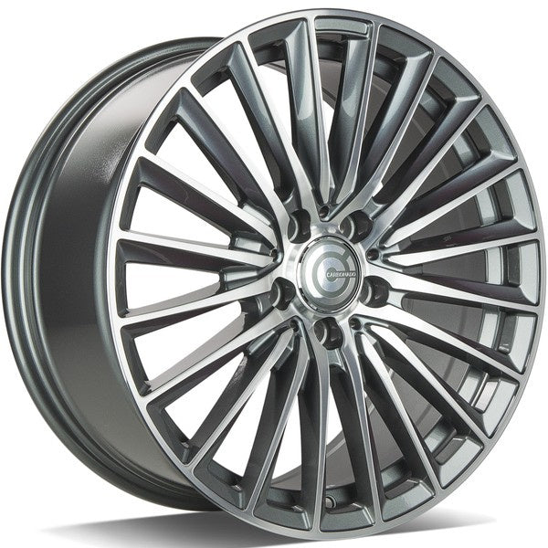Alu kola Carbonado Prestige 8x18 5x112 ET45 66.5 Anthracite Front Polished | Wheelsup.cz