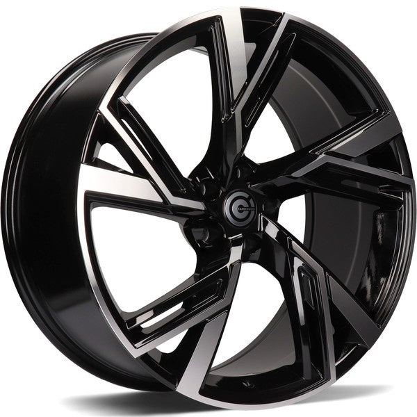 Alu kola Carbonado Rich 8x18 5x112 ET45 66.5 Black Front Polished | Wheelsup.cz