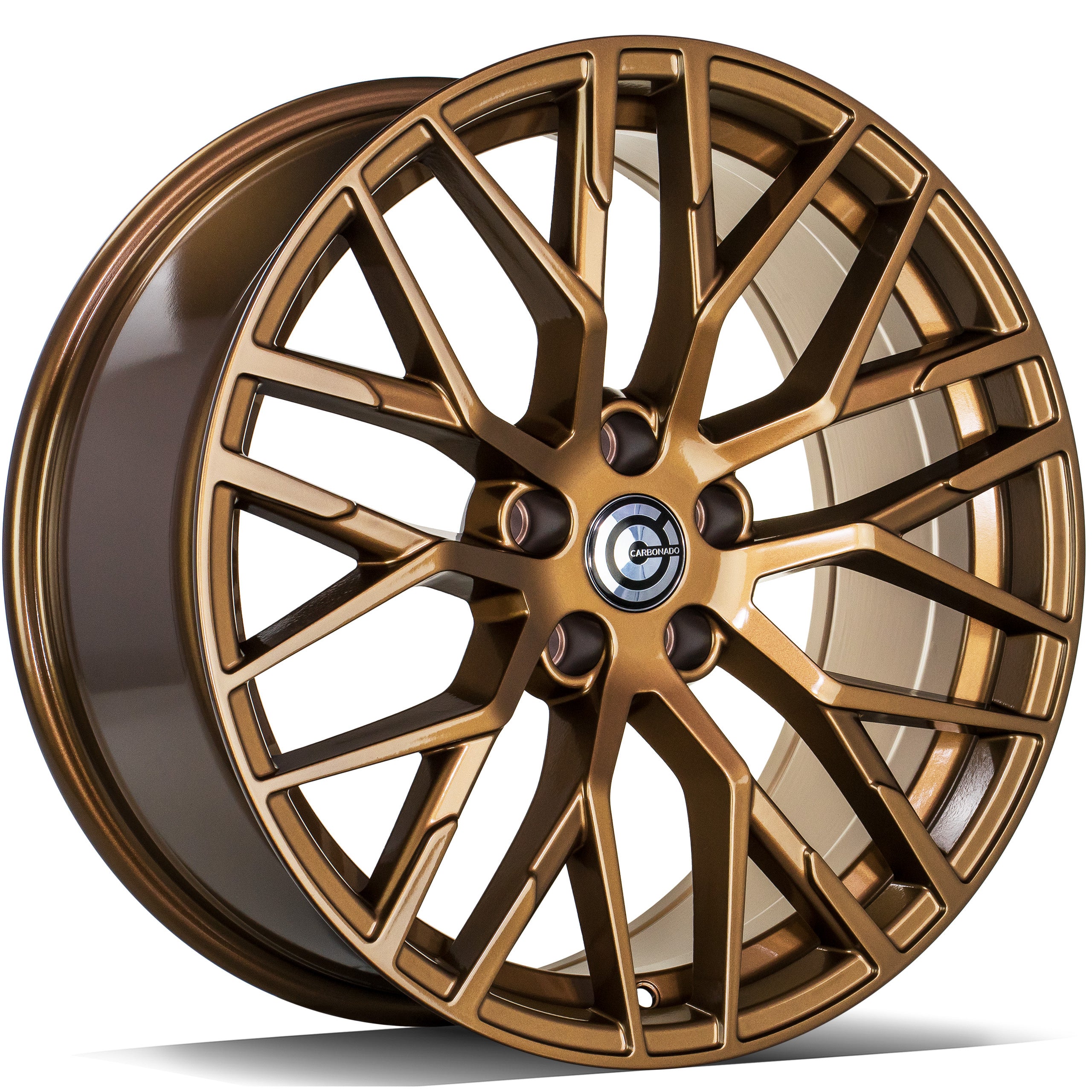 Alu kola Carbonado Wealthy 8x18 5x112 ET35 66.45 Bronze | Wheelsup.cz