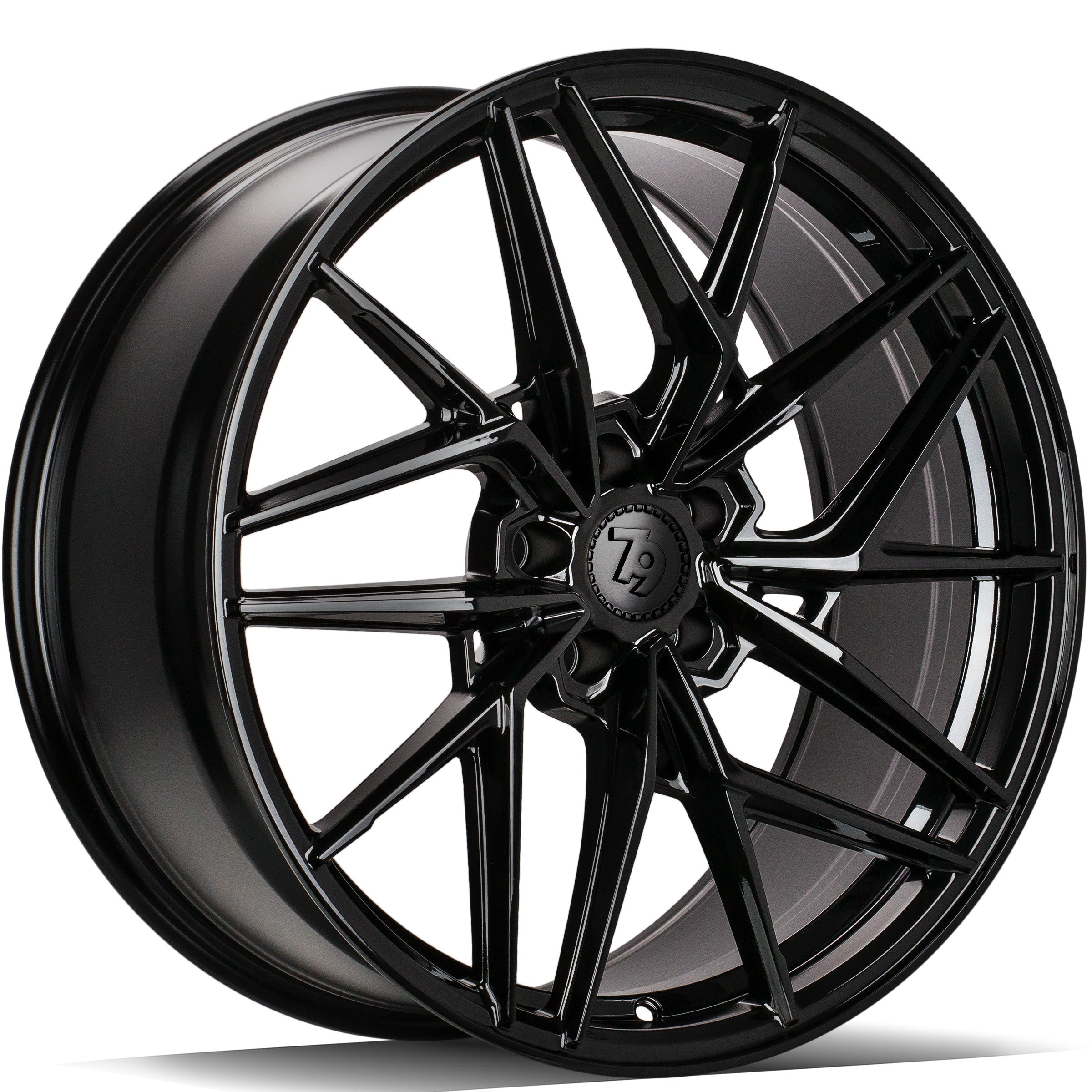 Alu kola seventy9 SCF-I 8x18 5x120 ET30 72.6 Black Glossy | Wheelsup.cz