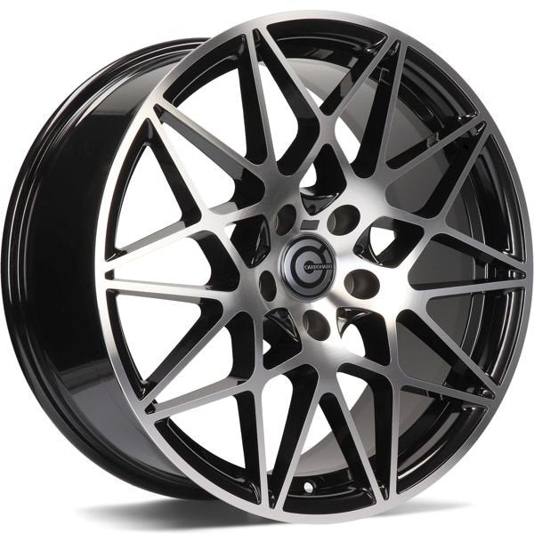 Alu kola Carbonado Crazy 8.5x18 5x120 ET35 72.6 Black Front Polished | Wheelsup.cz