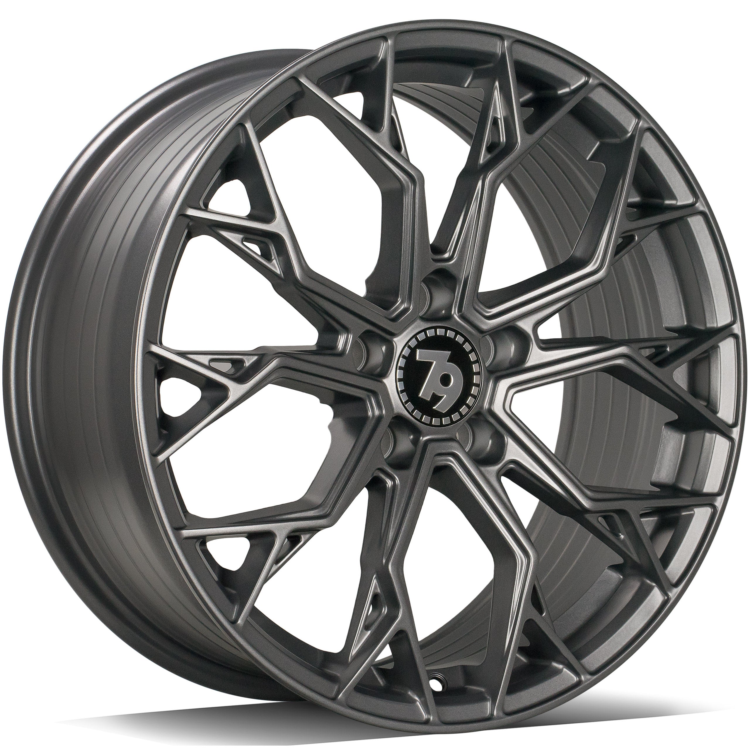 Alu kola seventy9 SCF-H 8.5x19 5x112 ET30 66.6 Titan Black | Wheelsup.cz