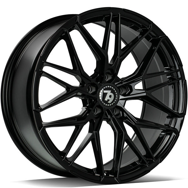 Alu kola seventy9 SCF-J 8.5x19 5x112 ET30 66.5 Black Glossy | Wheelsup.cz