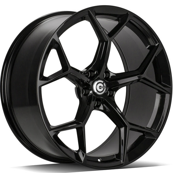 Alu kola Carbonado Fancy 8.5x19 5x112 ET30 66.5 Black Glossy | Wheelsup.cz