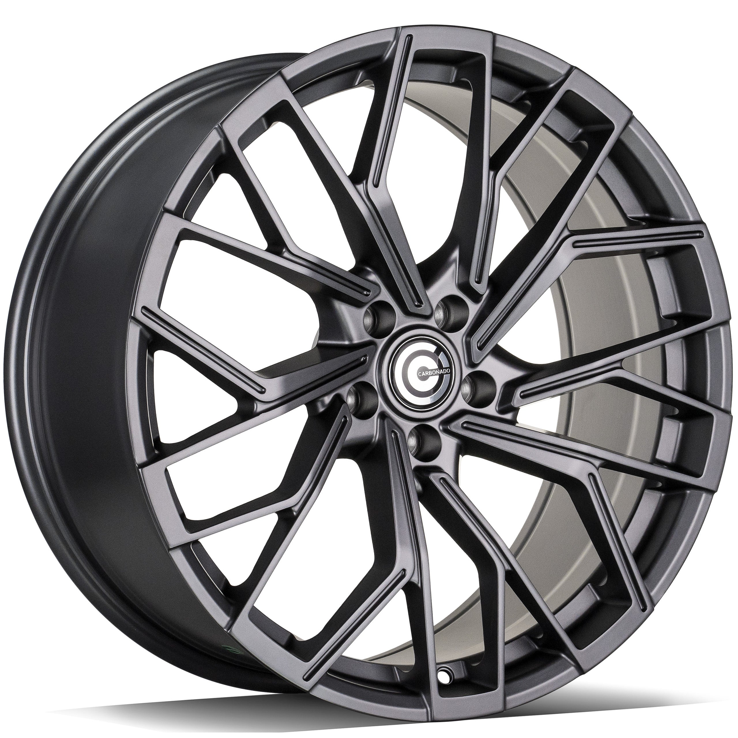 Alu kola Carbonado Helix 8.5x19 5x112 ET45 66.45 Satin Graphite | Wheelsup.cz