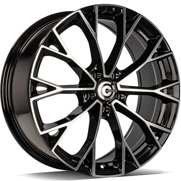 Alu kola Carbonado SECURITY 8x19 5x112 ET45 57.1 Black Front Polished | Wheelsup.cz