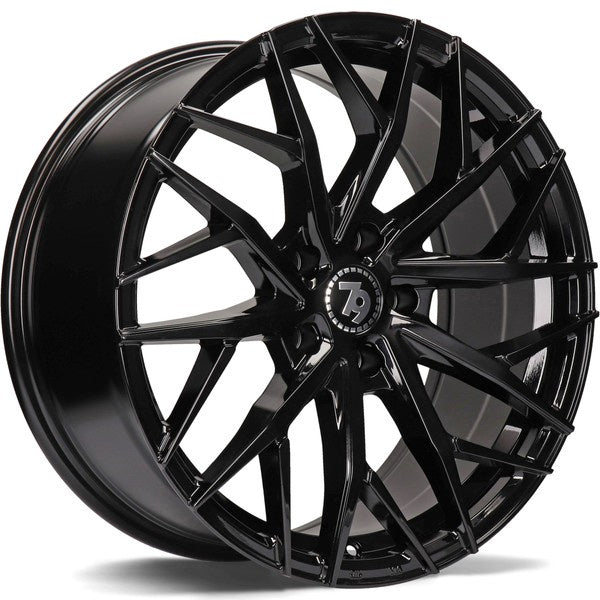 Alu kola seventy9 SV-C 8.5x19 5x114.3 ET40 73.1 Black Glossy | Wheelsup.cz