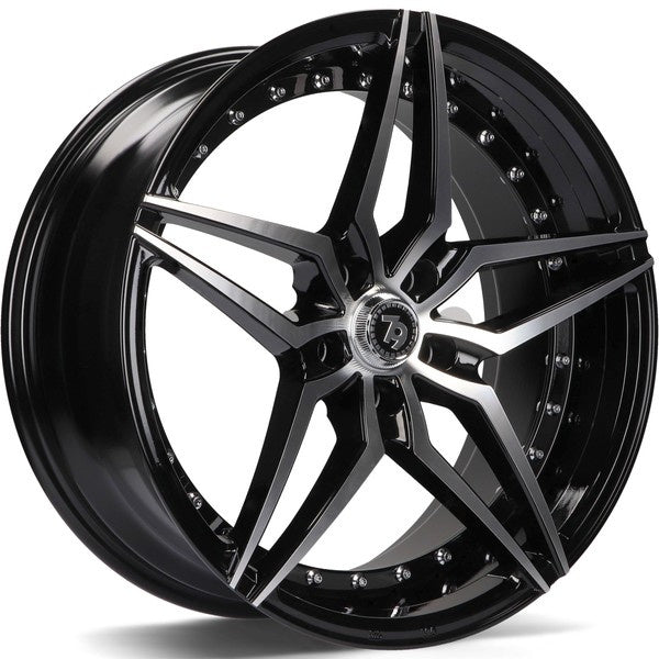 Alu kola seventy9 SV-AR 9.5x19 5x120 ET35 74.1 Black Front Polished | Wheelsup.cz