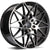 Alu kola Carbonado Crazy 8.5x19 5x120 ET35 72.6 Black Front Polished