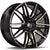 Alu kola Carbonado Shade 9x19 5x120 ET35 72.6 Black Front Polished
