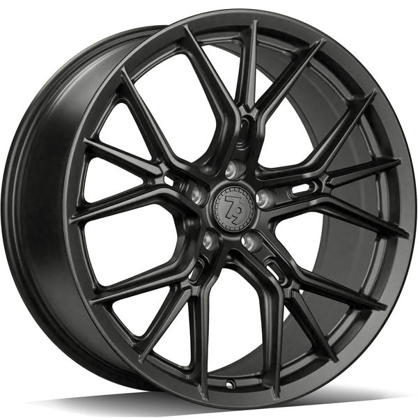 Alu kola seventy9 SCF-T 8.5x20 5x112 ET30 66.6 Half Black Matt | Wheelsup.cz