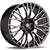 Alu kola Carbonado Fame 9x20 5x112 ET30 66.6 Black Front Polished