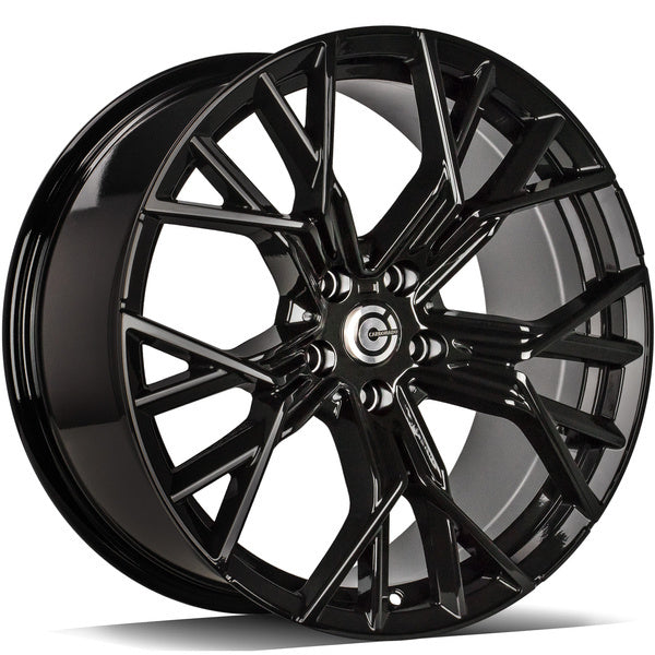 Alu kola Carbonado Fast 9.5x20 5x112 ET35 66.6 Black Glossy | Wheelsup.cz