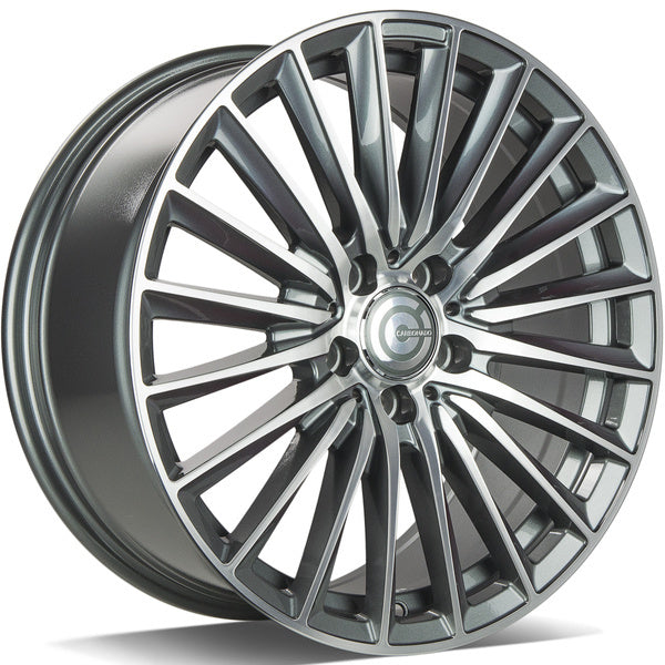 Alu kola Carbonado Prestige 8.5x20 5x112 ET35 66.6 Anthracite Front Polished | Wheelsup.cz