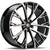 Alu kola Carbonado Star 9x20 5x112 ET30 66.5 Black Front Polished