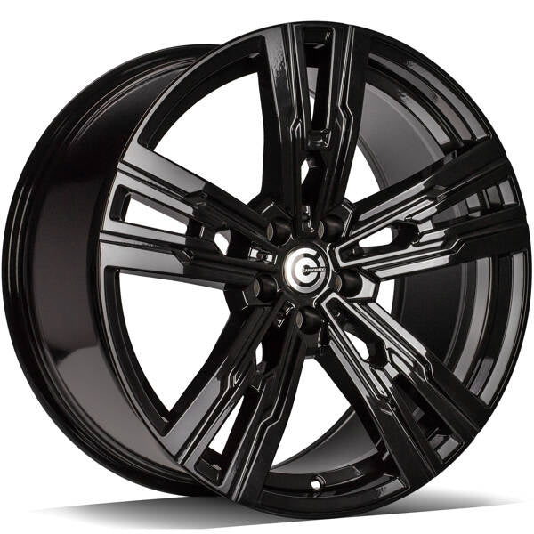 Alu kola Carbonado Vampire 10x20 5x112 ET35 66.6 Black Glossy | Wheelsup.cz