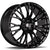 Alu kola Carbonado Fame 9.5x21 5x112 ET30 66.6 Black Glossy