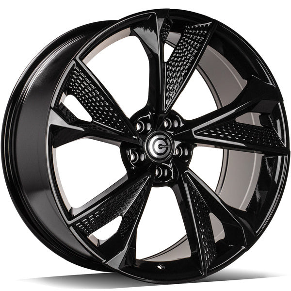 Alu kola Carbonado Luxury 9.5x21 5x112 ET25 66.45 Black Glossy | Wheelsup.cz