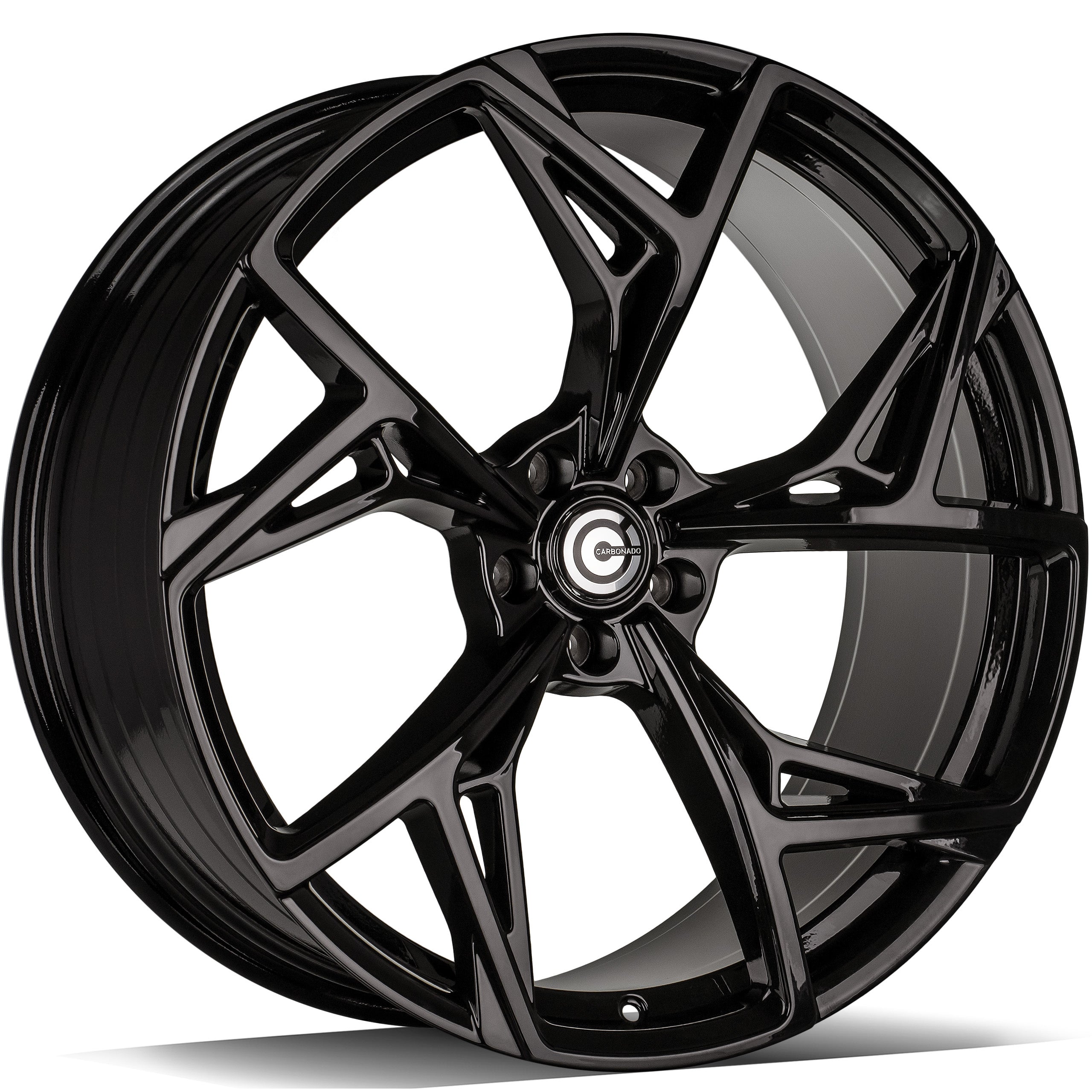 Alu kola Carbonado Blaster 9.5x22 5x112 ET25 66.45 Black Glossy | Wheelsup.cz