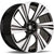 Alu kola Carbonado Imperial 10x22 5x112 ET20 66.45 Black Front Polished