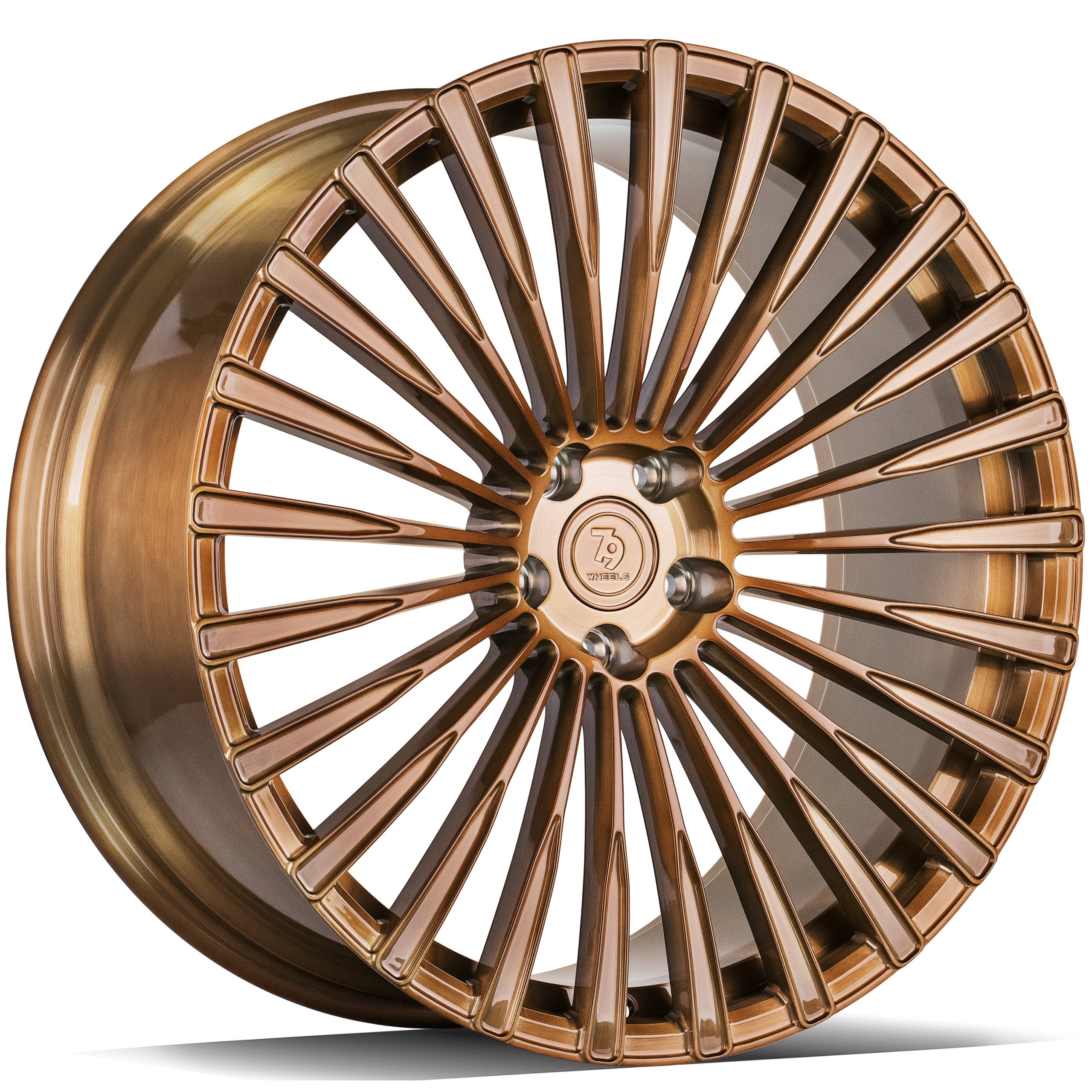 Alu kola seventy9 MF.1 8.5x19 5x112 ET44 57.1 Brushed Bronze | Wheelsup.cz