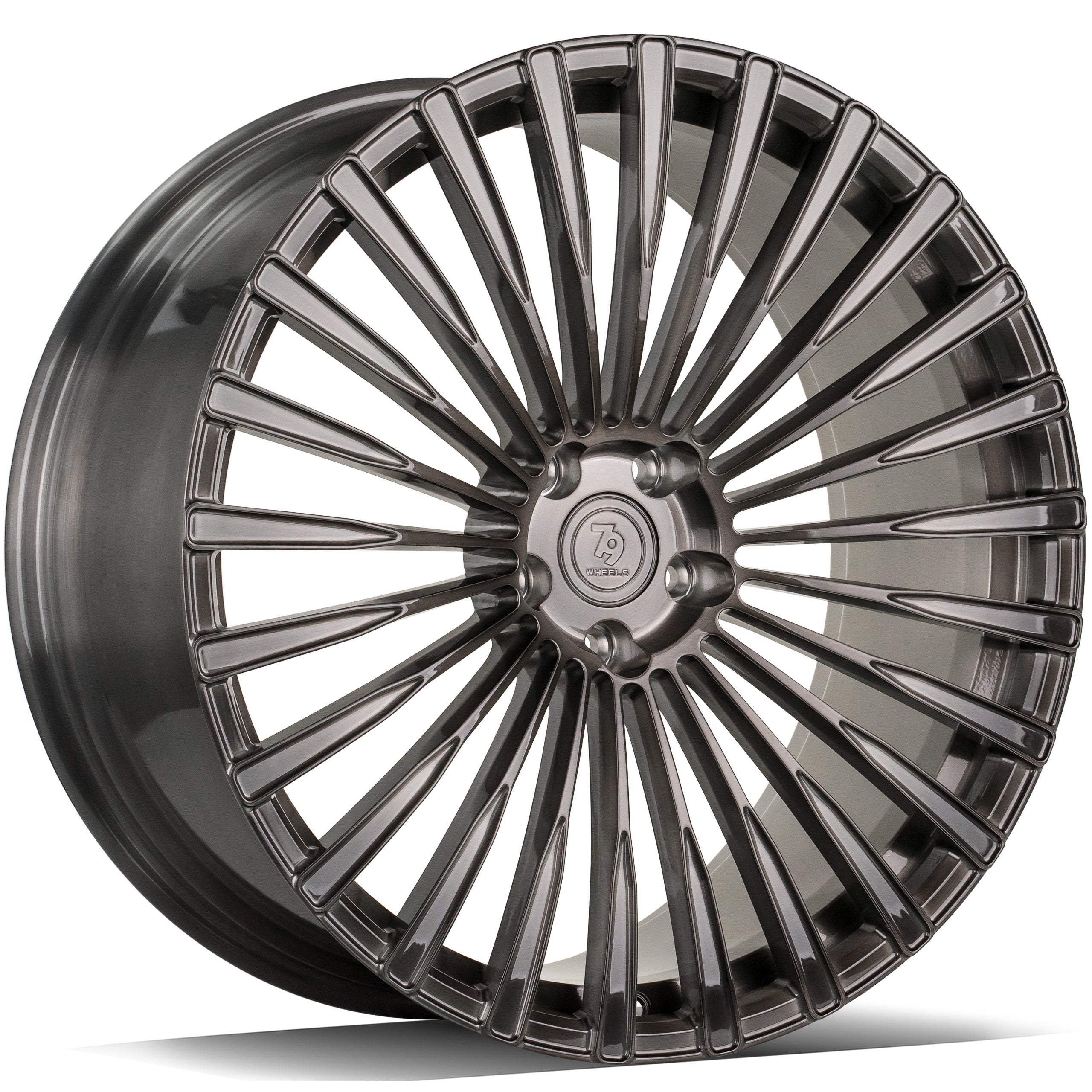 Alu kola seventy9 MF.1 8.5x19 5x112 ET44 57.1 Dark Brushed | Wheelsup.cz
