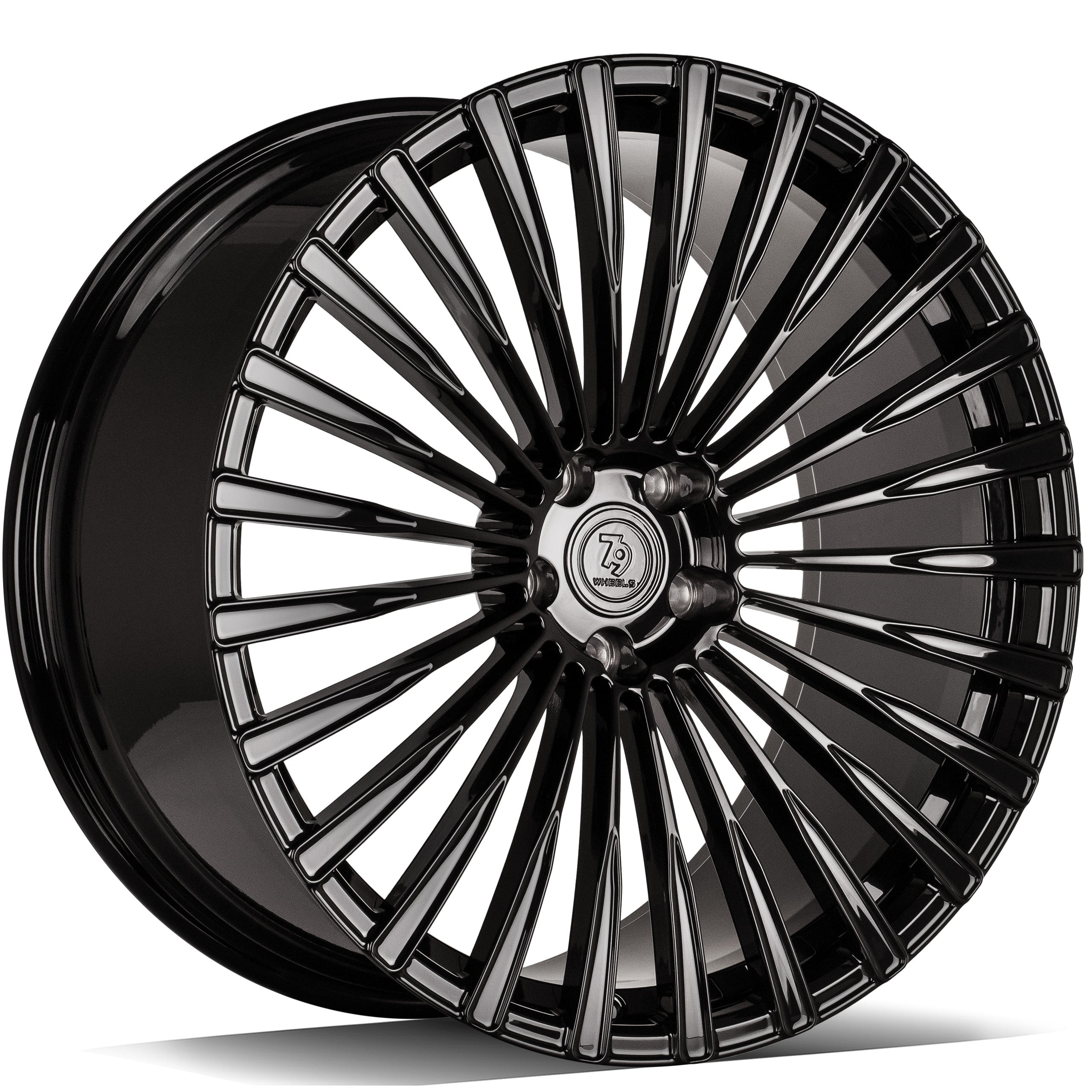 Alu kola seventy9 MF.1 10.5x20 5x112 ET5 66.6 Black Glossy | Wheelsup.cz