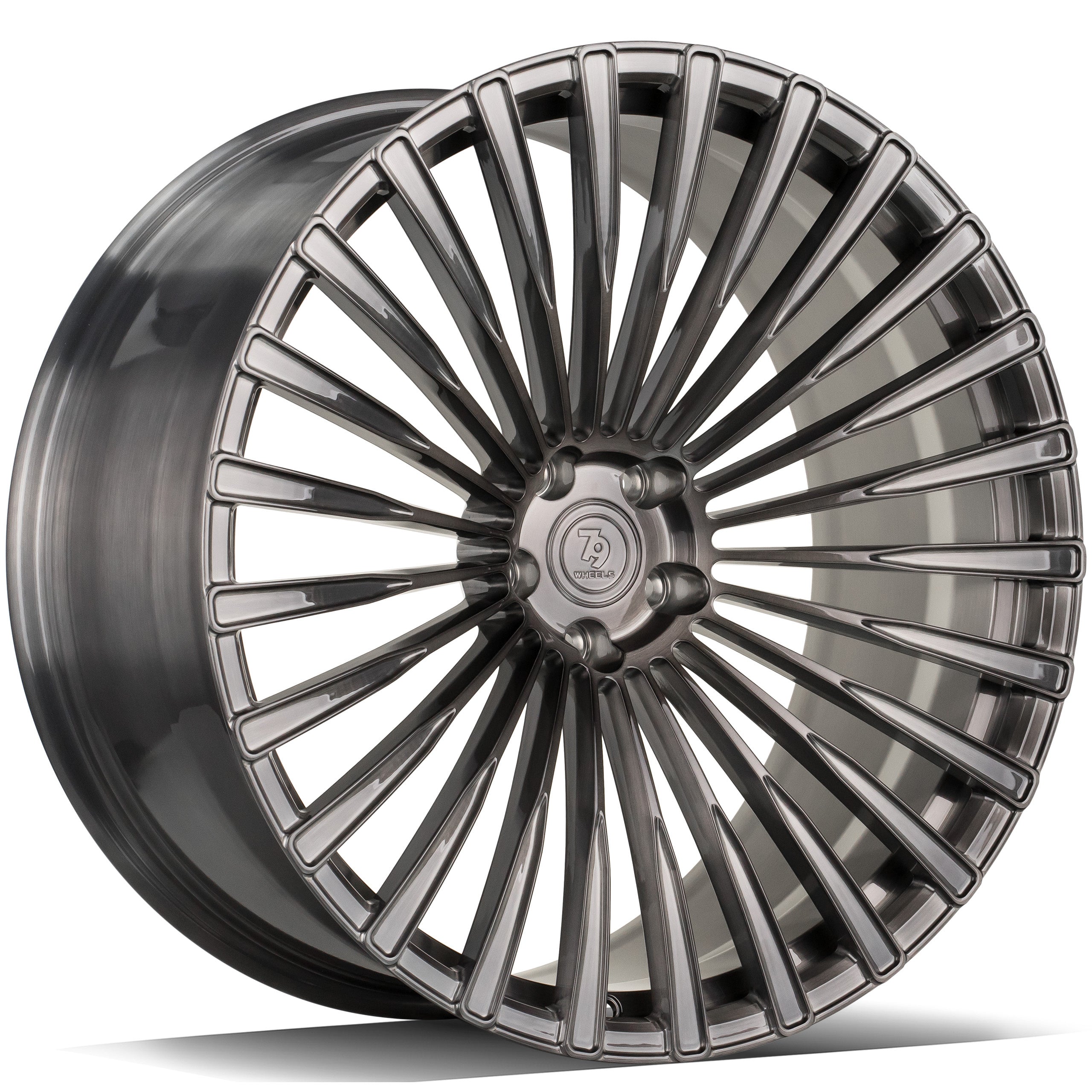 Alu kola seventy9 MF.1 10.5x22 5x112 ET14 66.6 Dark Brushed | Wheelsup.cz