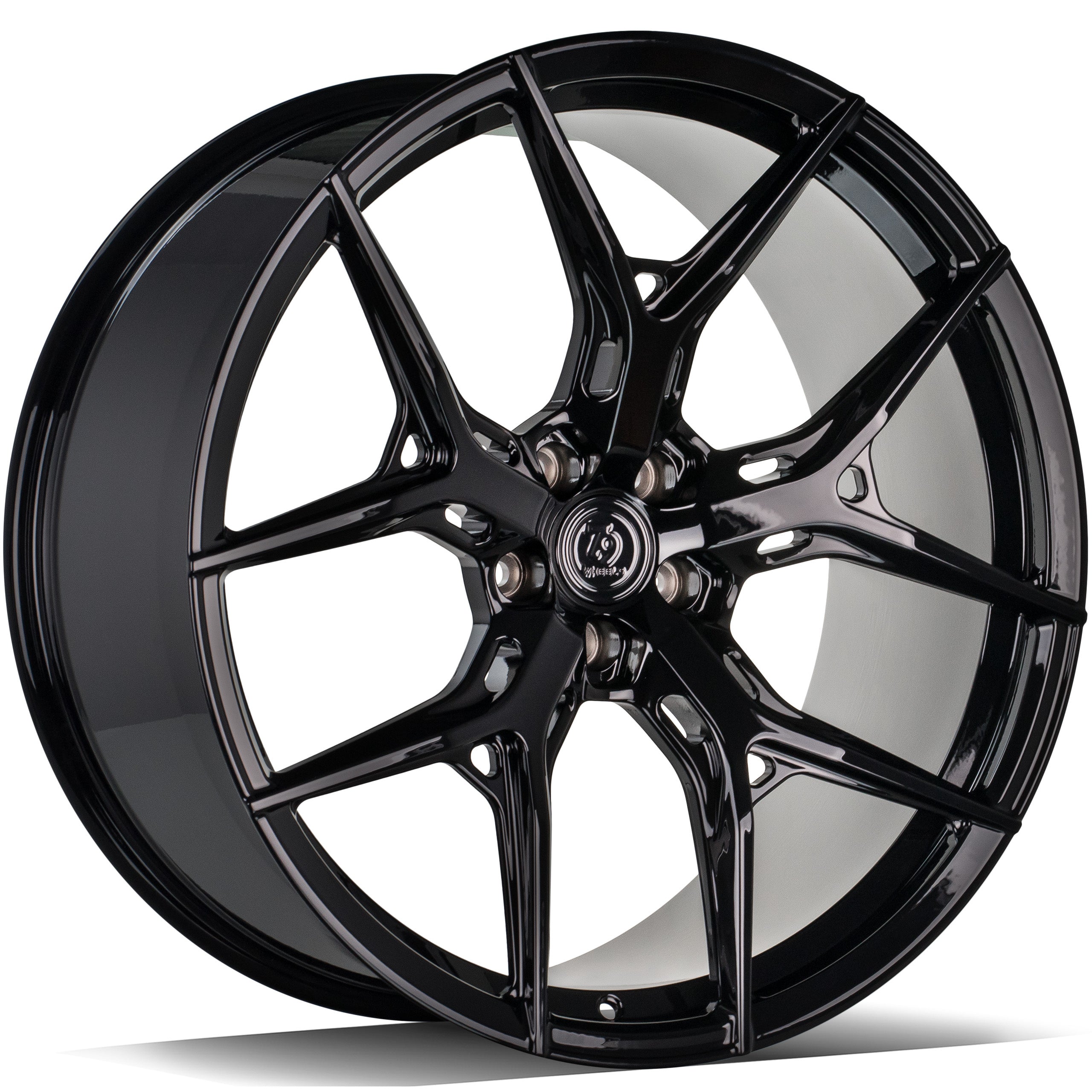 Alu kola seventy9 MF.4 10x22 5x112 ET20 66.6 Black Glossy | Wheelsup.cz