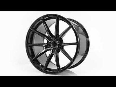 Alu kola Concaver CVR4 19x8,5 ET20-45 BLANK Double Tinted Black | Wheelsup.cz
