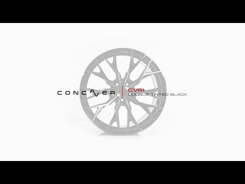 Alu kola Concaver CVR1 19x9,5 ET20-45 BLANK Double Tinted Black | Wheelsup.cz