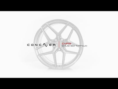 Alu kola Concaver CVR2 19x10,5 ET20-57 BLANK Brushed Titanium | Wheelsup.cz