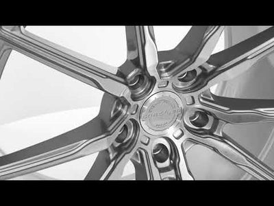 Alu kola Concaver CVR4 19x8 ET40 5x112 Brushed Titanium | Wheelsup.cz
