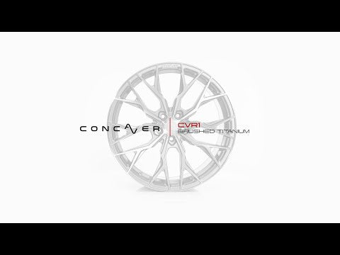 Alu kola Concaver CVR1 19x9,5 ET20-45 BLANK Brushed Titanium | Wheelsup.cz