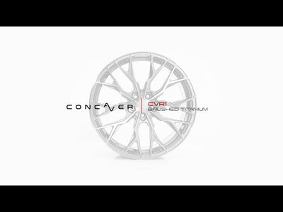 Alu kola Concaver CVR1 19x9 ET20-40 BLANK Brushed Titanium | Wheelsup.cz