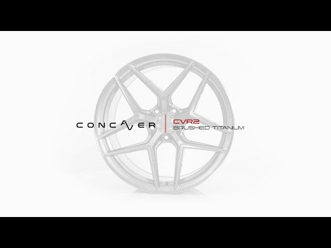 Alu kola Concaver CVR2 19x9 ET20-40 BLANK Brushed Titanium | Wheelsup.cz