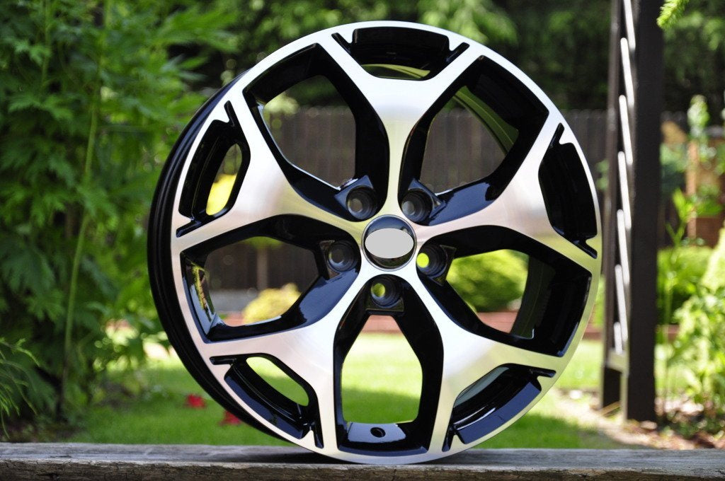 Alu kola pro Subaru BY164 7x18 5x100 ET48 56.1 černá – detail 1