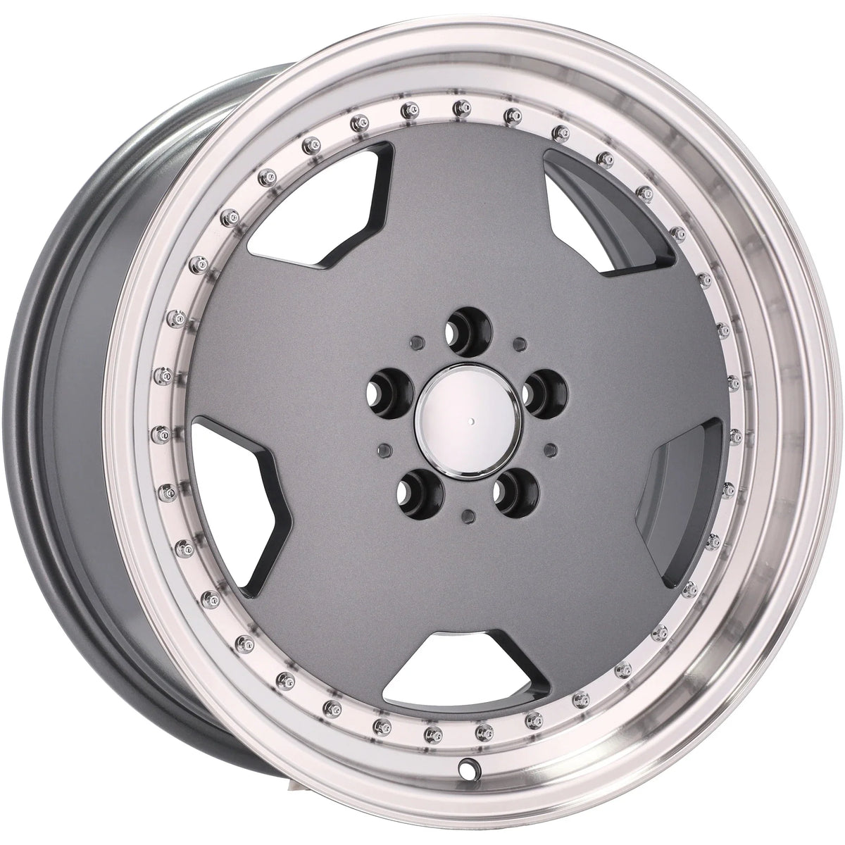 Alu kola pro Mercedes B5852 8x18 5x112 ET35 66.6 šedá – detail 2
