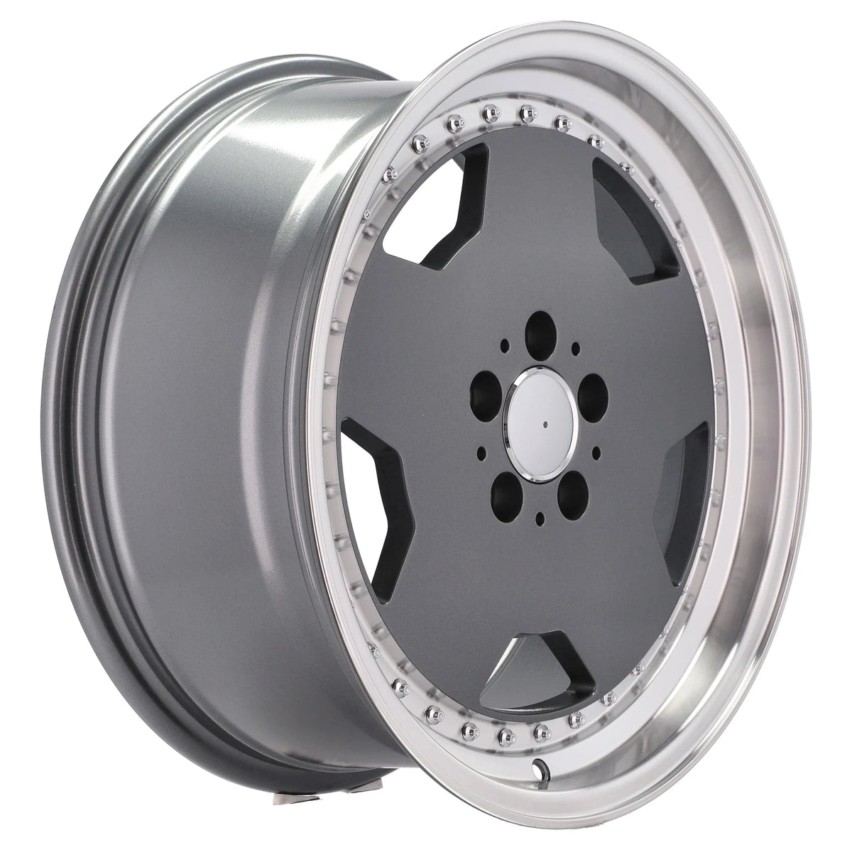 Alu kola pro Mercedes B5852 8x18 5x112 ET35 66.6 šedá – detail 3